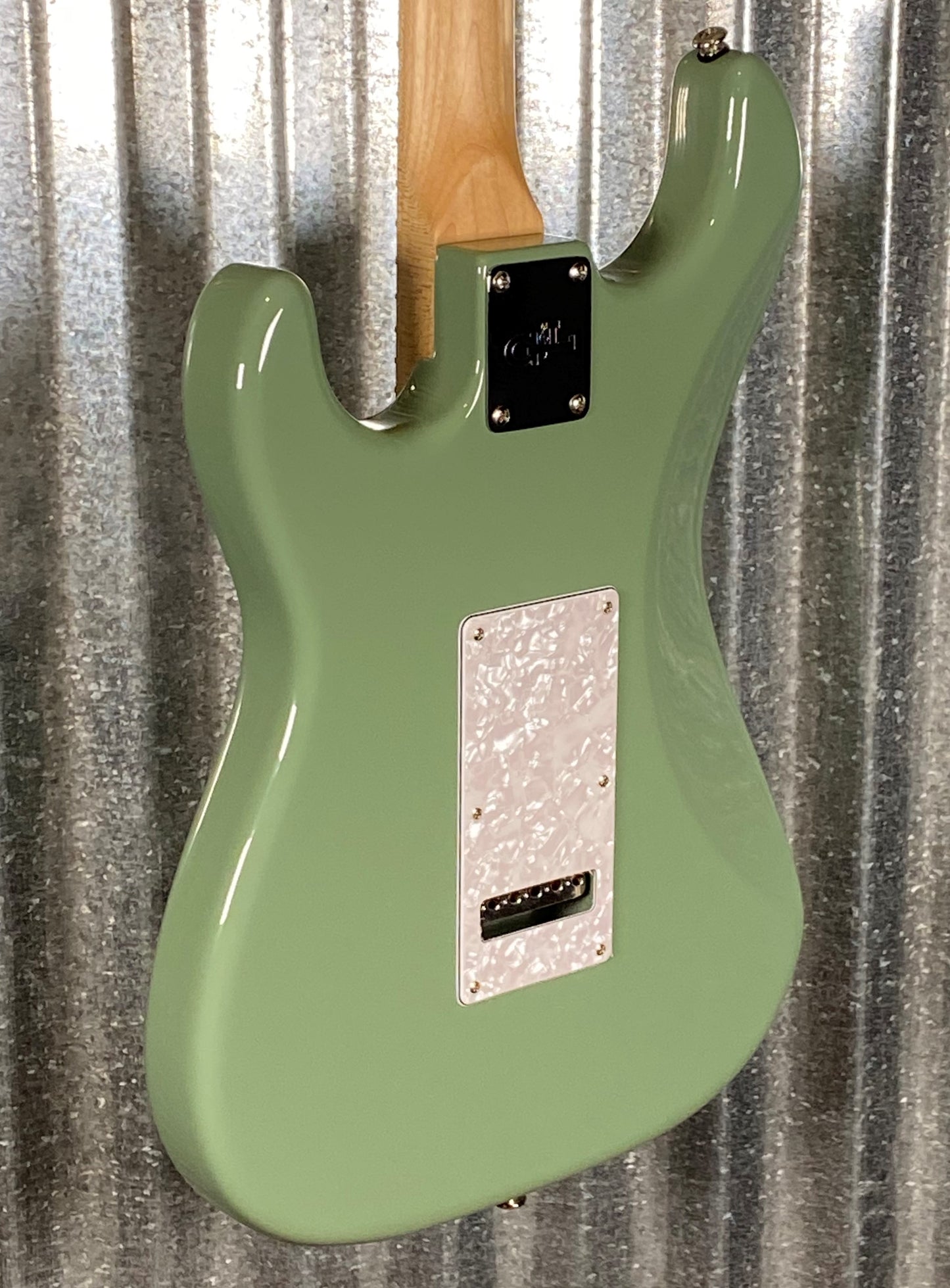 G&L USA 2022 Fullerton Deluxe Legacy HB Matcha Green Guitar & Bag #8084 Used