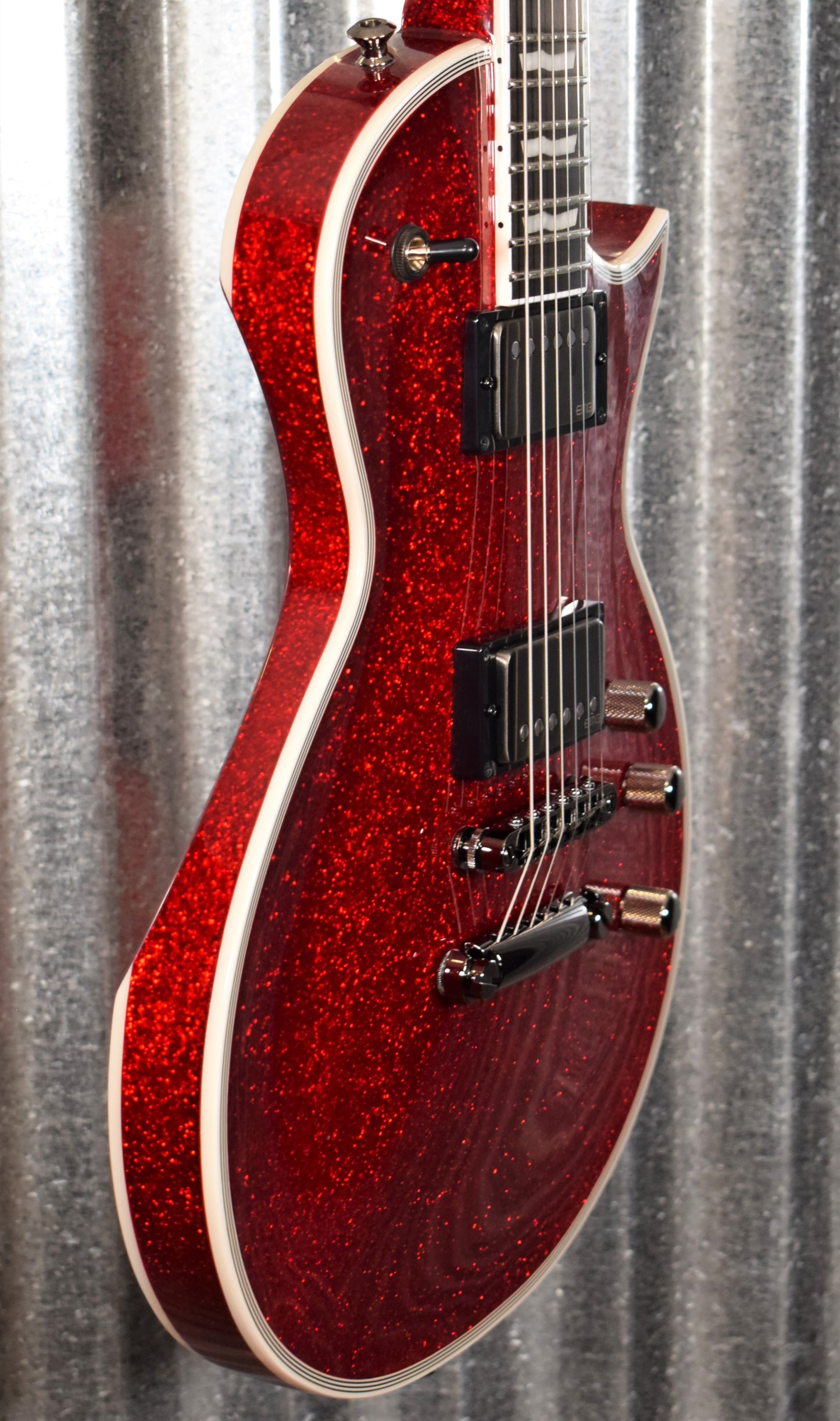ESP E-II Eclipse DB Red Sparkle EMG Guitar & Case EIIECDBRSP Japan #ES7300203