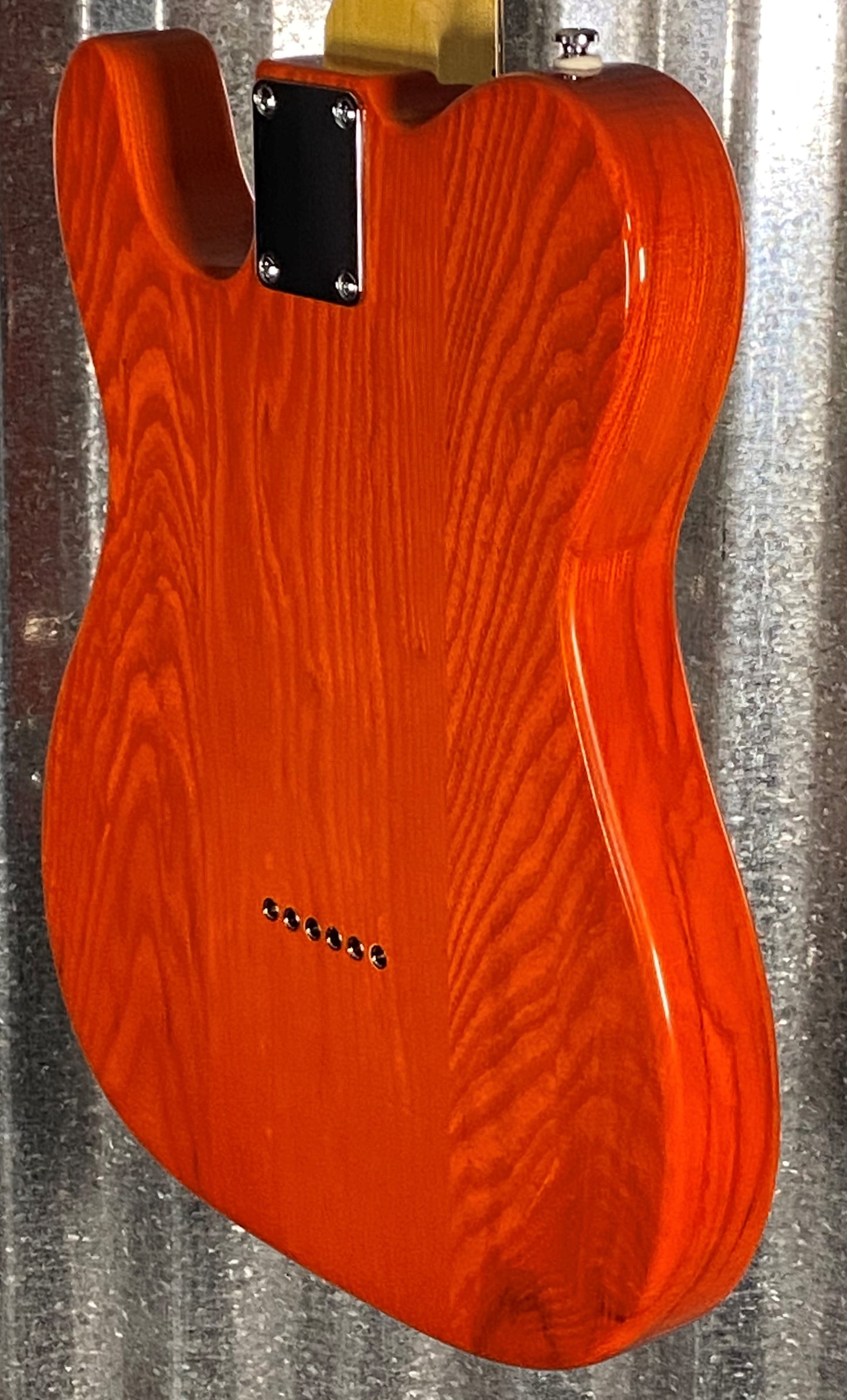 G&L Tribute ASAT Classic Bluesboy Semi Hollow Clear Orange Guitar #3939 Used
