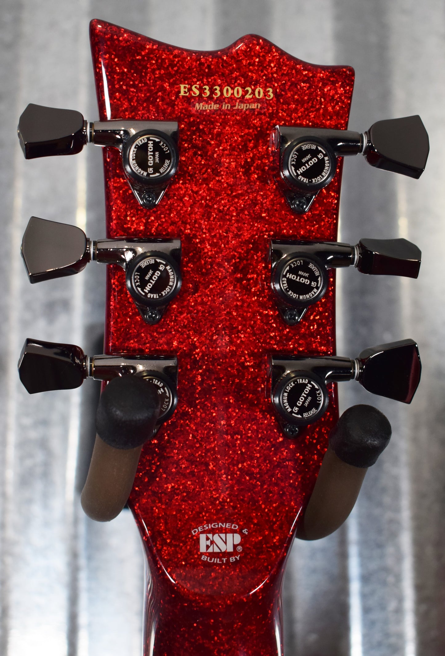 ESP E-II Eclipse DB Red Sparkle EMG Guitar & Case EIIECDBRSP Japan #ES3300203