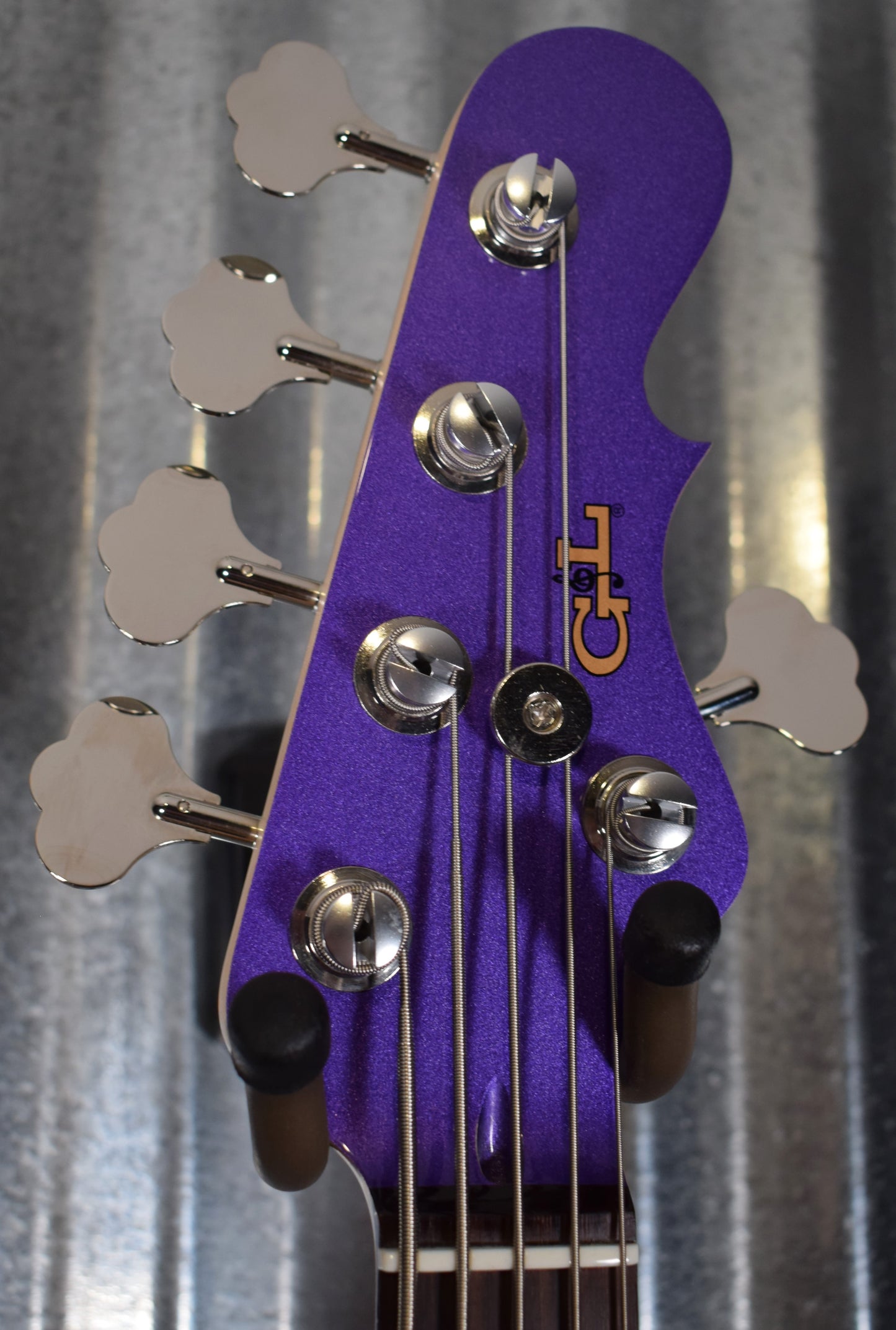 G&L USA JB-5 Plum Crazy 5 String Jazz Bass Rosewood Satin Neck & Case #6086
