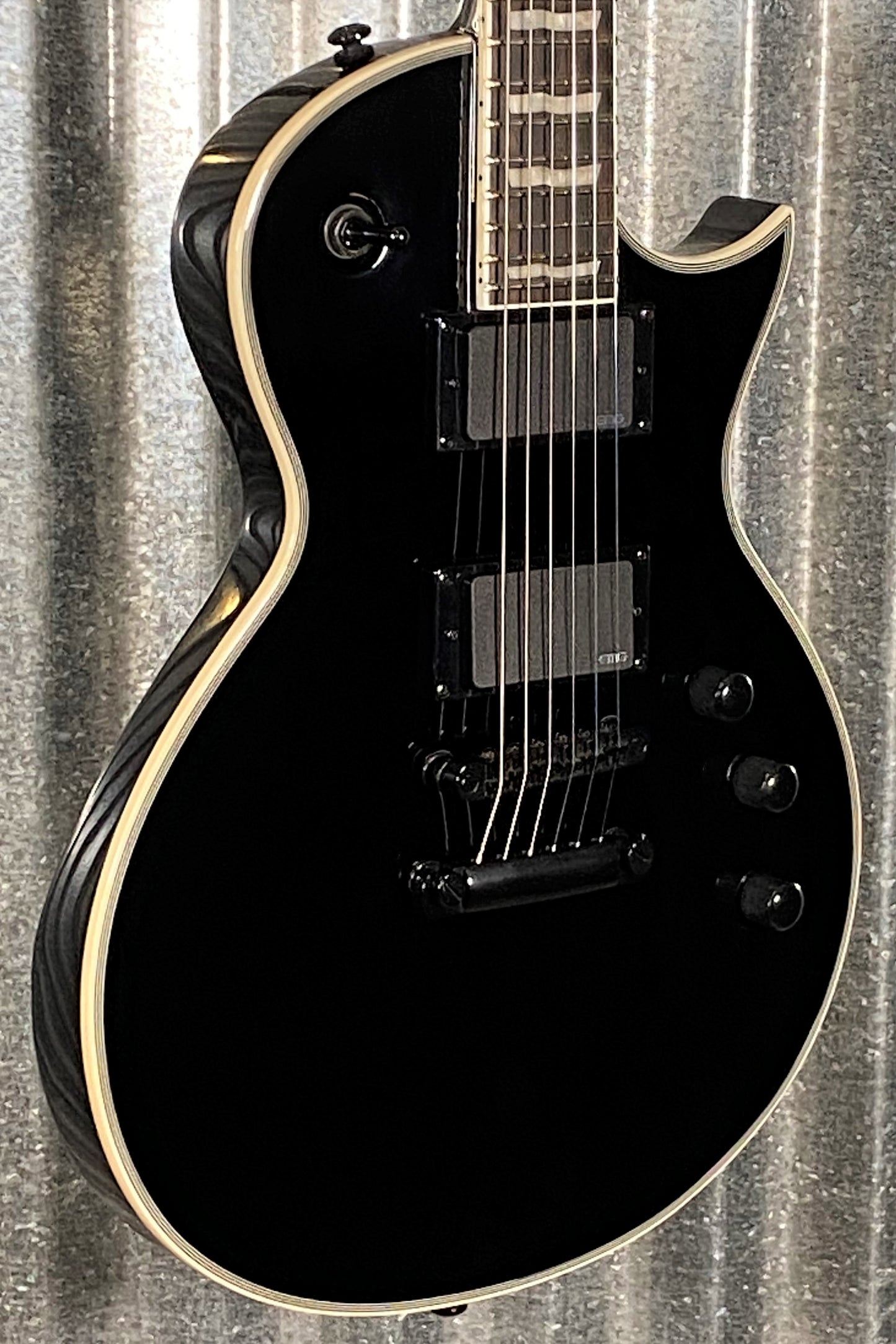 ESP LTD EC-401 Eclipse EMG Black Guitar LEC401BLK #0995 Used