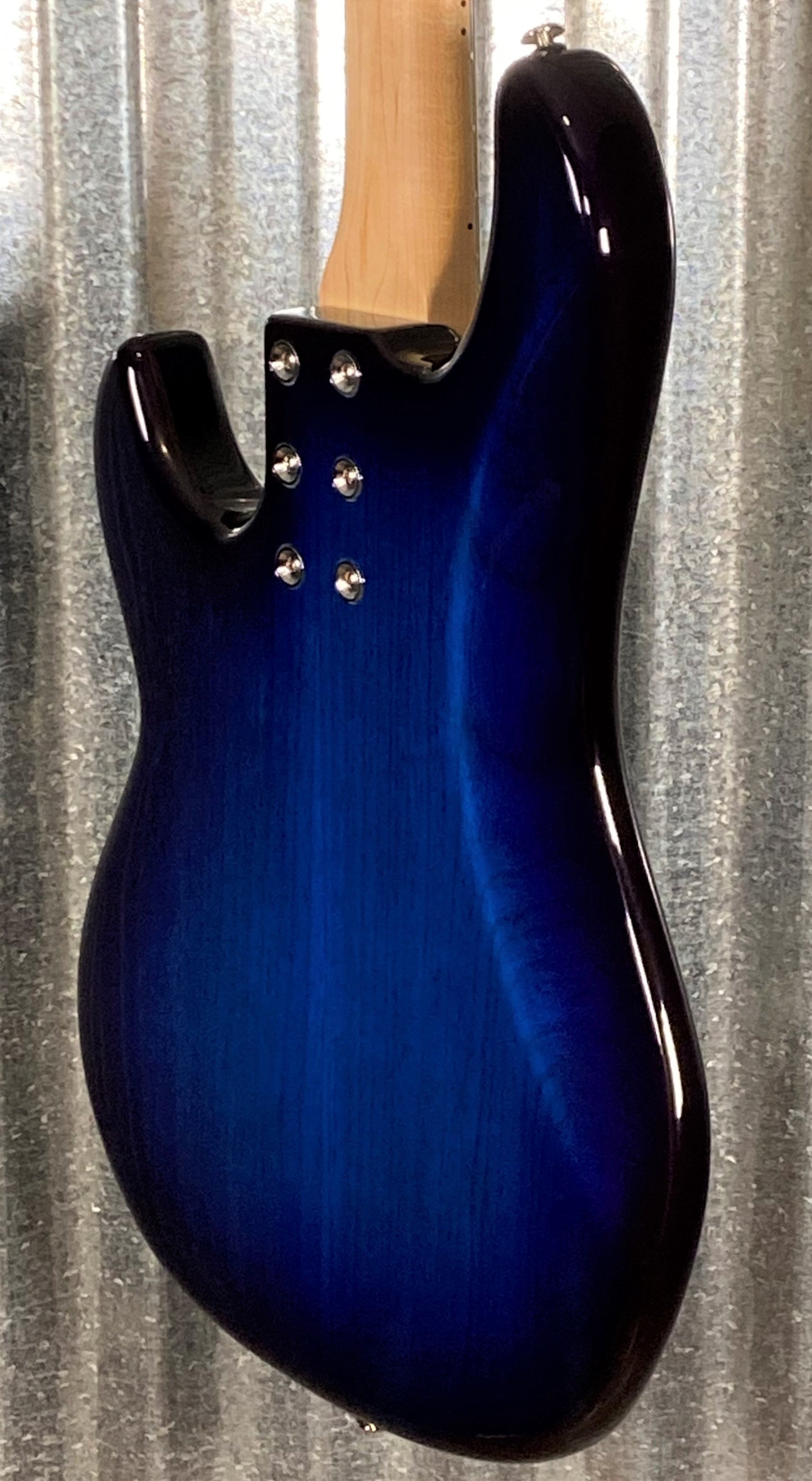 G&L USA LB-100 Blueburst 4 String Bass & Case #6294