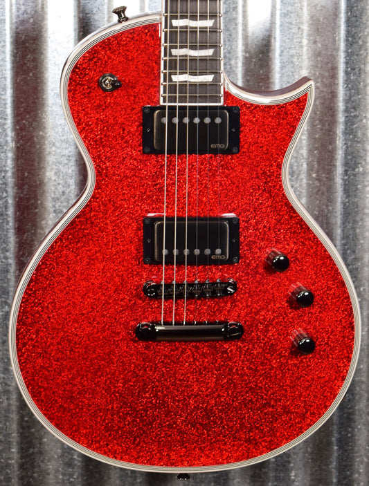 ESP E-II Eclipse DB Red Sparkle EMG Guitar & Case EIIECDBRSP Japan #ES4517193