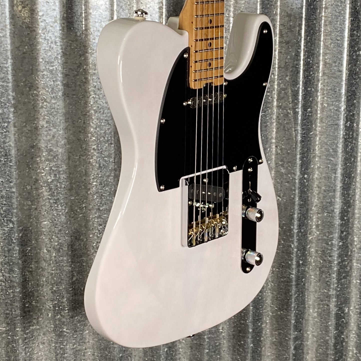Musi Virgo Classic Tele White Guitar #0229 Used