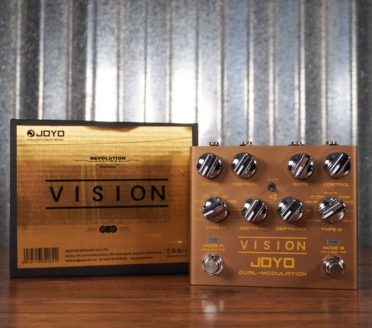 JOYO R-09 Vision Modulation Guitar Effect Pedal