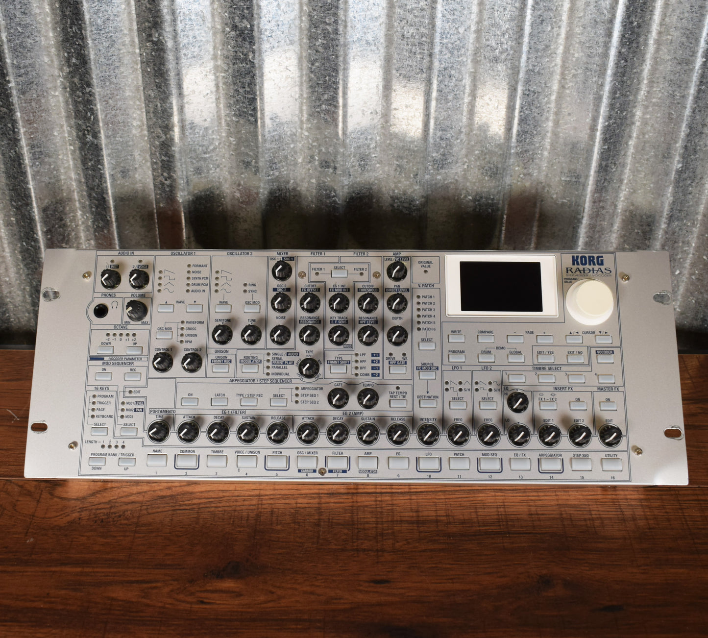 Korg Radias Virtual Analog Synthesizer Rack Module Thomas Holkenborg Used