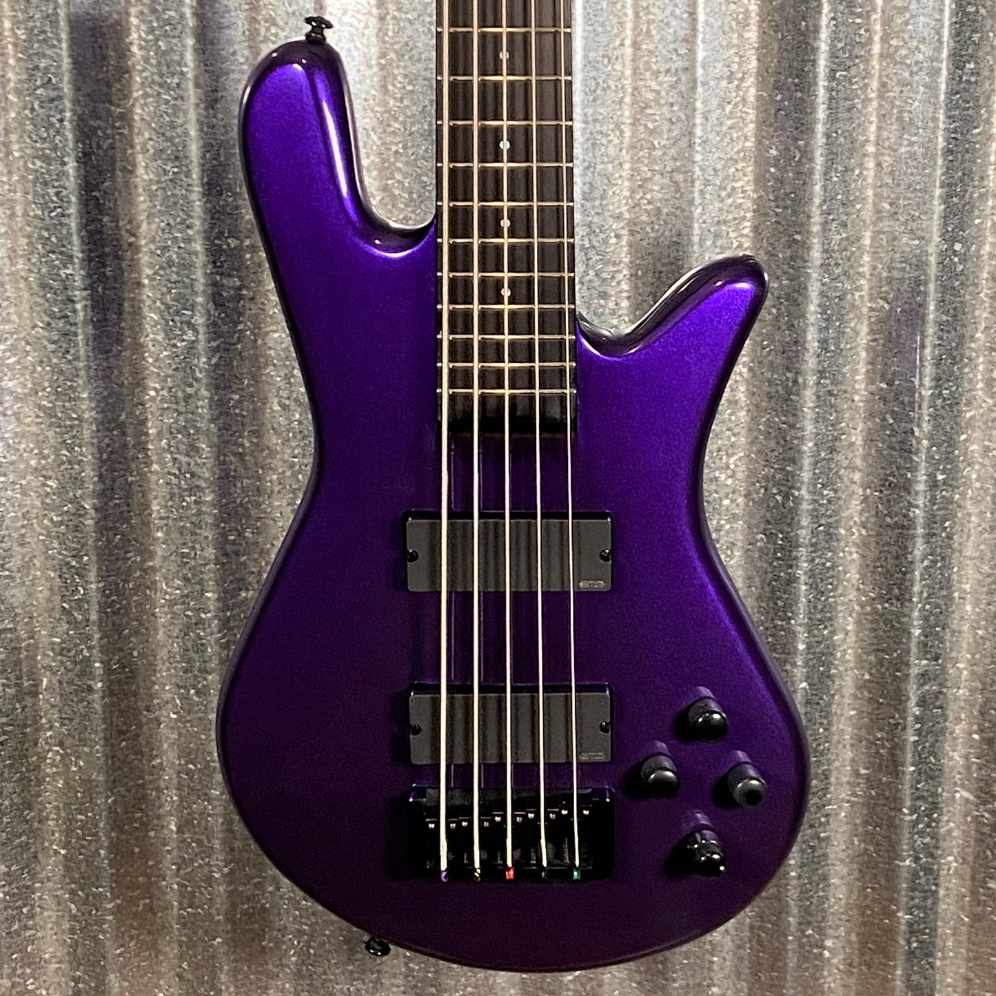 Spector NS Ethos 5 String Bass Plum Crazy Gloss NSETHOS5PL & Bag #1194