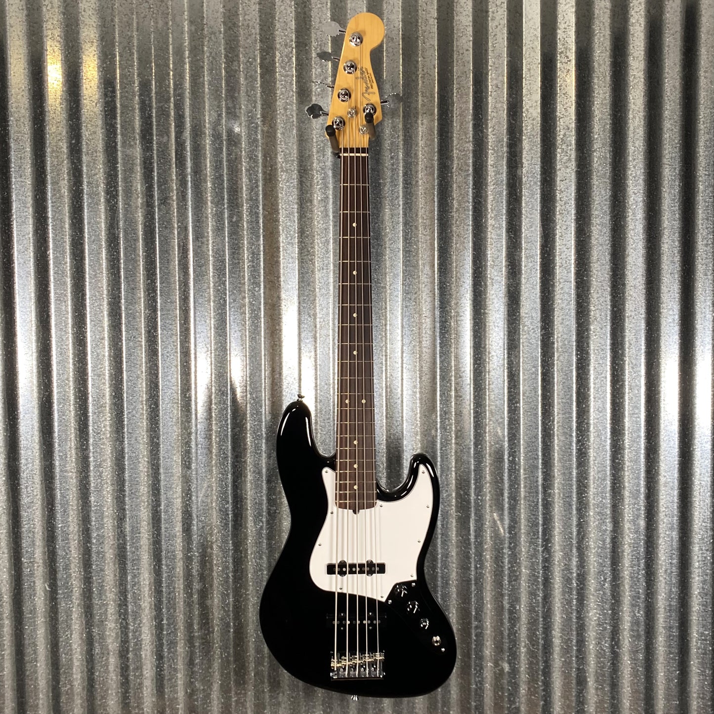 Fender American Standard 5 String Jazz Bass with Precision Neck Black & Bag 2012 #3051 Used