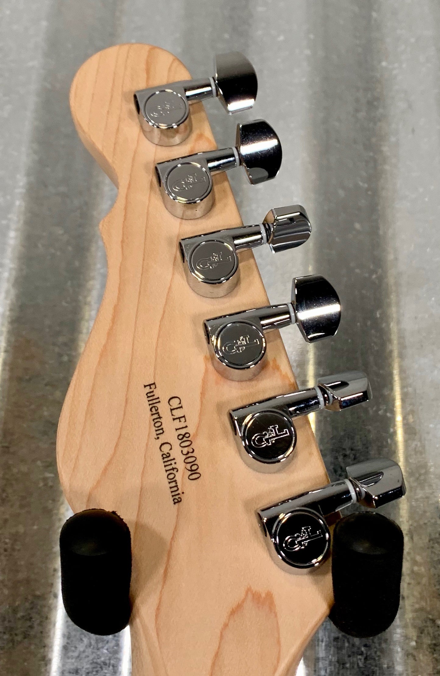 G&L USA Fullerton Custom ASAT Classic Bluesboy Tangerine Metallic Guitar & Case 2018 #3090