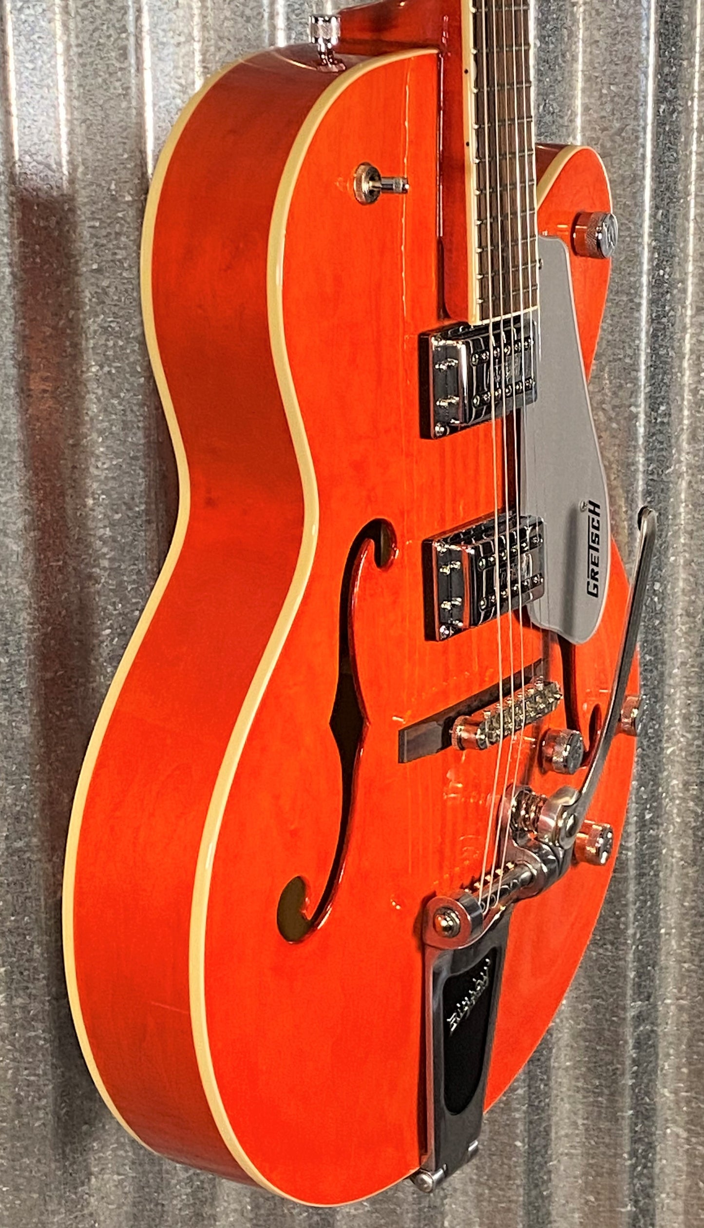 Gretsch G5120 Electromatic Bigsby Clear Orange Hollowbody Guitar & Case #3066 Used