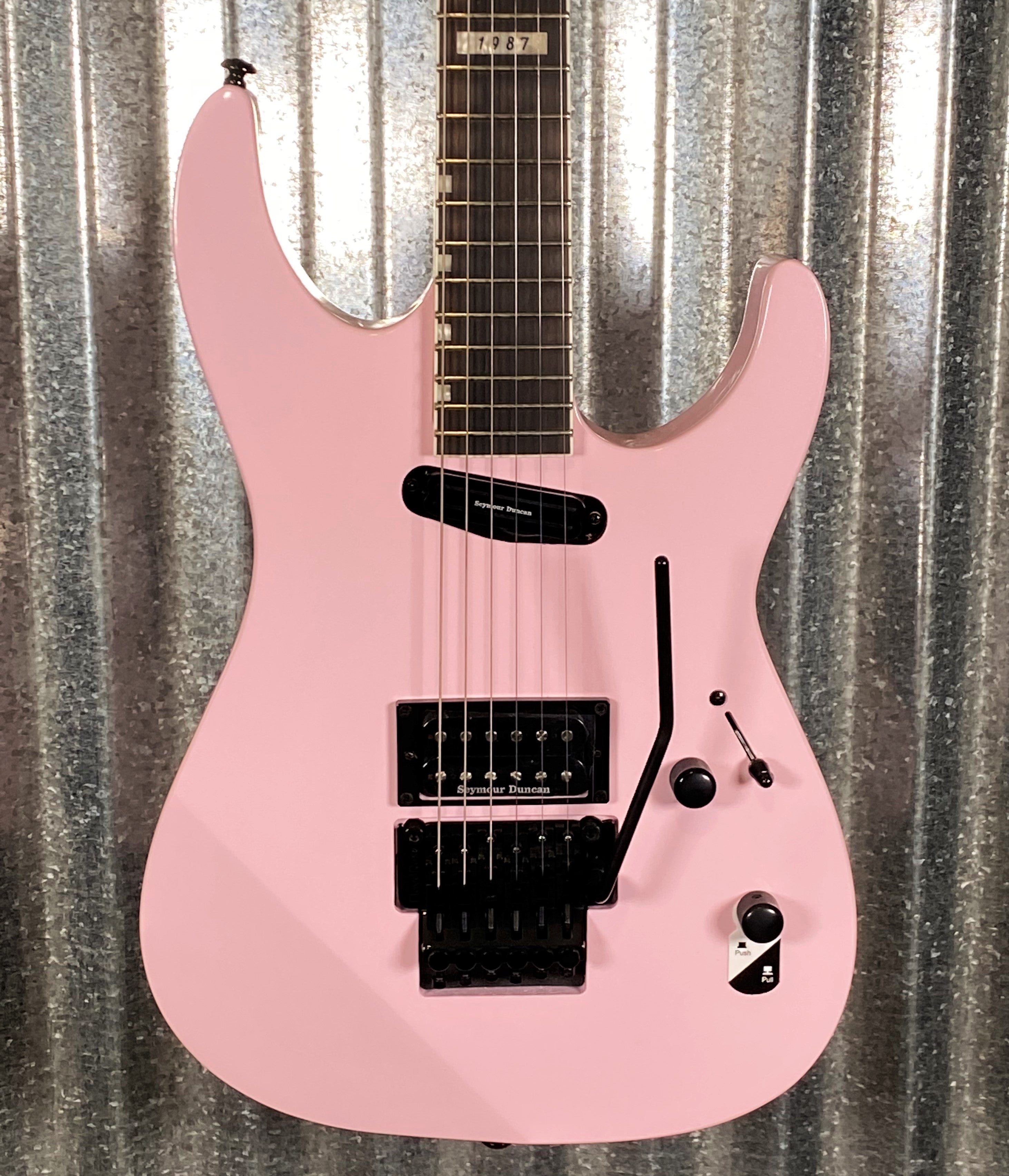 ESP LTD Mirage Deluxe '87 Pearl Pink Guitar LMIRAGEDX87PP #0150