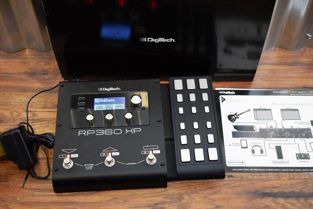 Digitech RP360XP USB Multi-Effect Processor & Expression Guitar Effect Pedal
