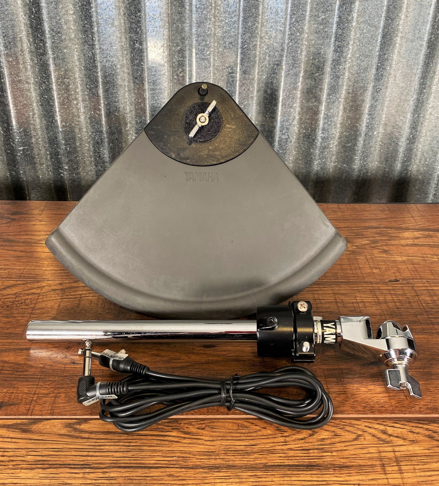 Yamaha PCY80S Electronic Cymbal Trigger Rubber Pad & Hardware #1 Used