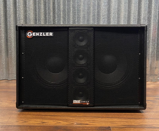 Genzler Amplification BA2-210-3SLT Series 2 2x10" 400 Watt Bass Array Speaker Cabinet Slant