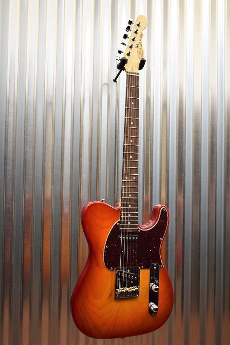 G&L Guitars USA ASAT Classic Cherryburst Electric Guitar & Case 2016 #7883