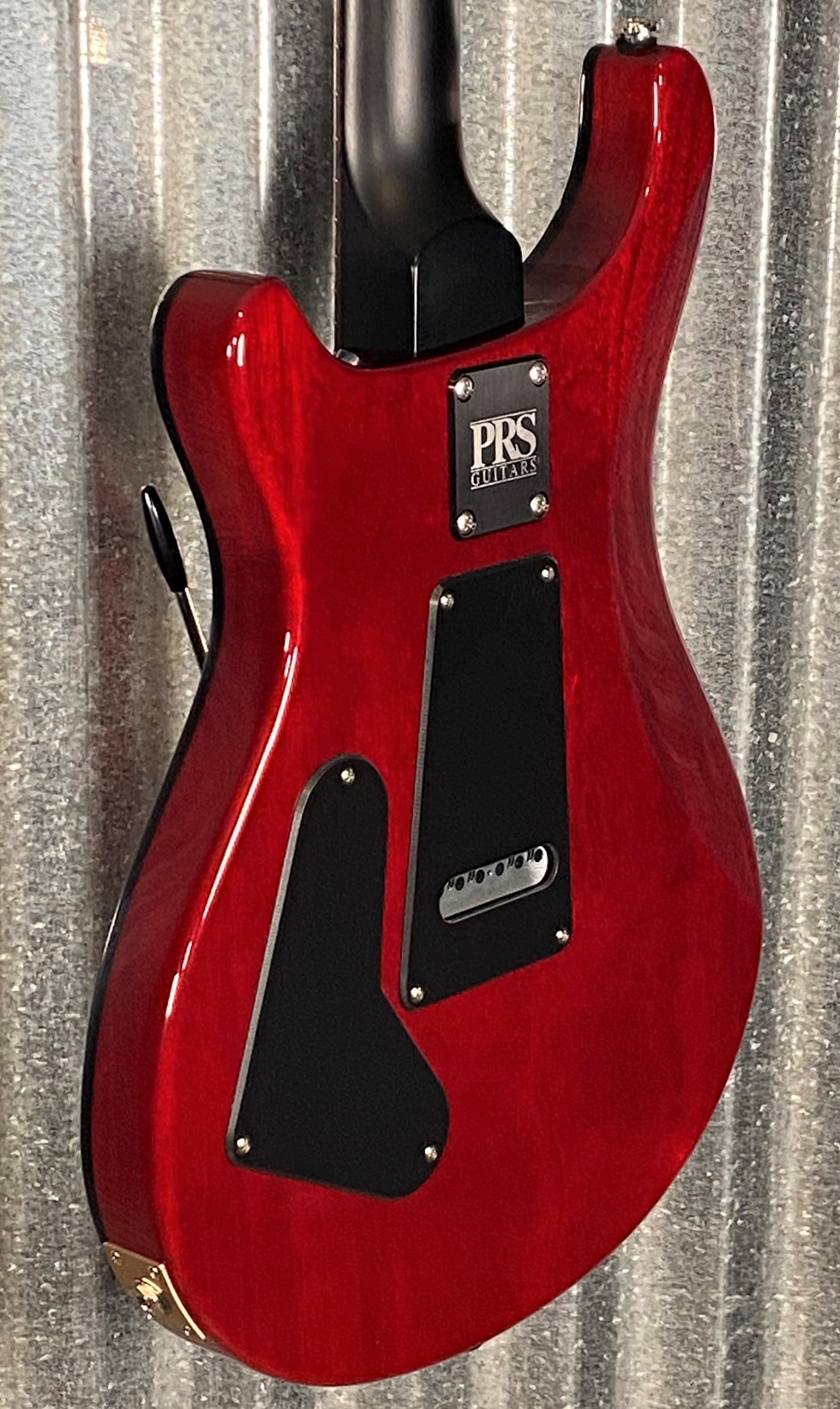 PRS Paul Reed Smith CE 24 Semi Hollow Scarlet Smokewrap Burst Guitar & Bag Demo #4701
