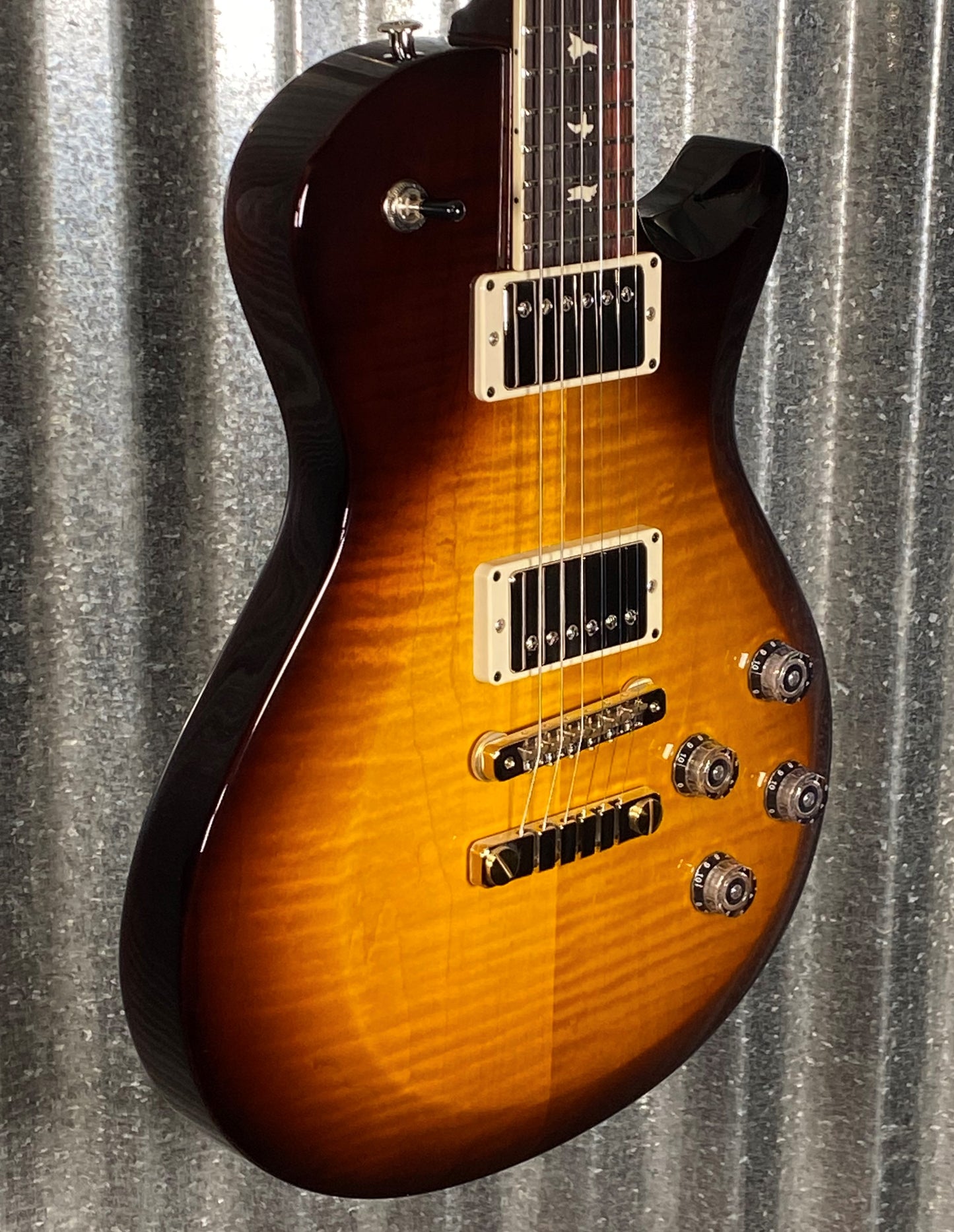 PRS Paul Reed Smith USA S2 Singlecut McCarty 594 Tri Color Burst Guitar & Bag #4803