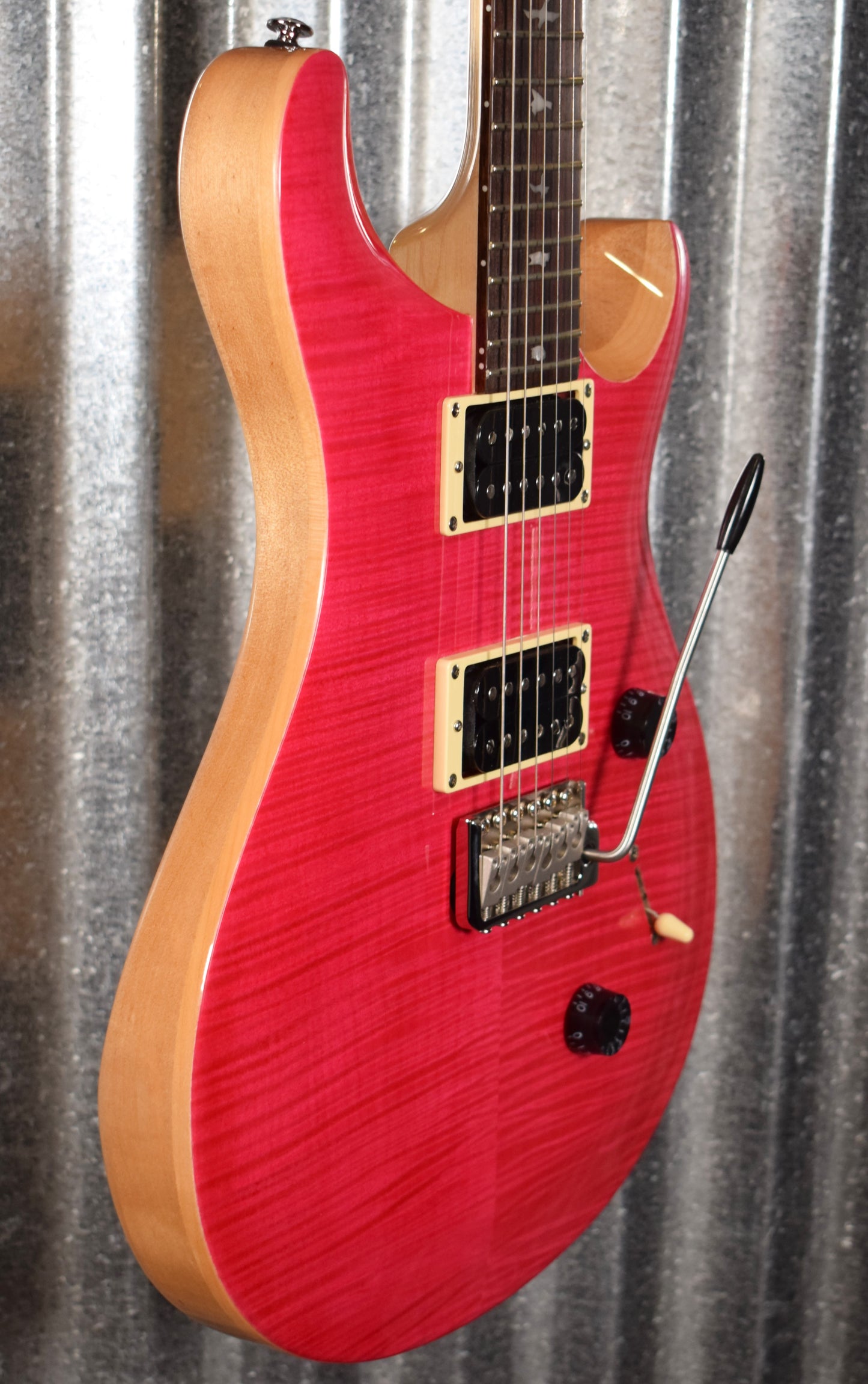 PRS Paul Reed Smith SE Custom 24 Bonnie Pink Guitar & Bag #6425