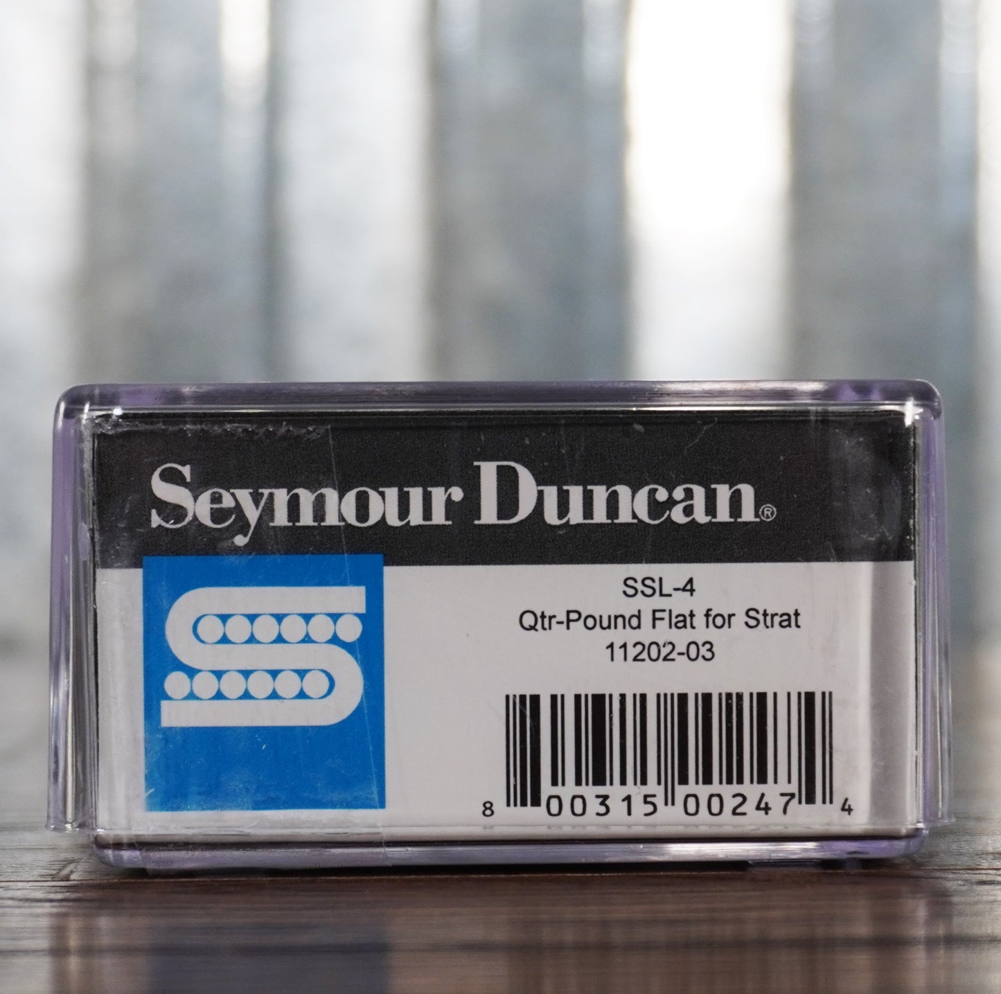 Seymour Duncan SSL-4 Quarter Pound Flat Strat Guitar Pickup Black