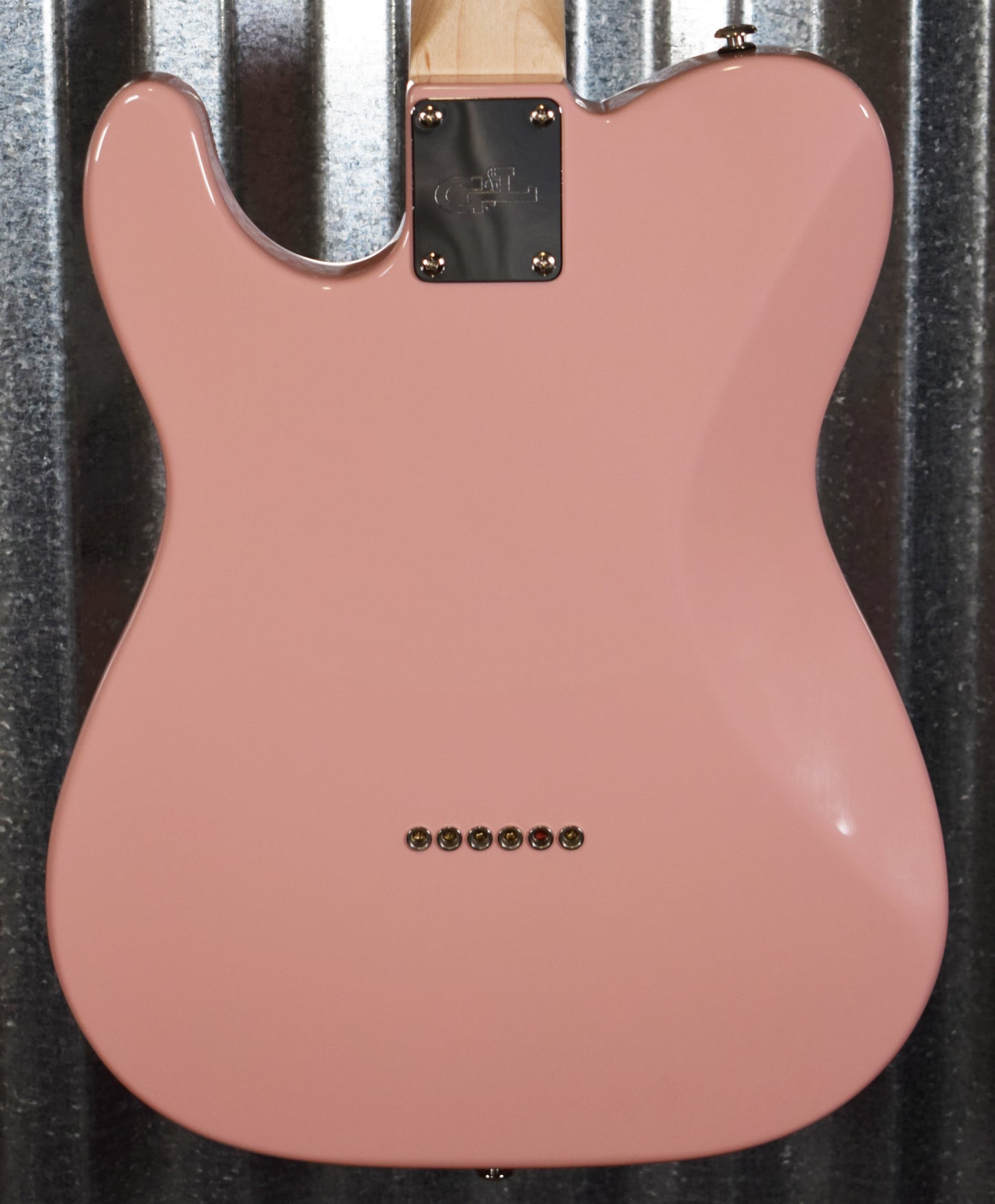 G&L USA ASAT Classic Shell Pink Rosewood Satin Neck Guitar & Case #5198
