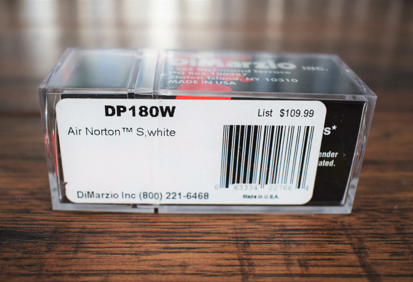 DiMarzio DP180 Air Norton S Hum Canceling Strat Guitar Pickup DP180W White