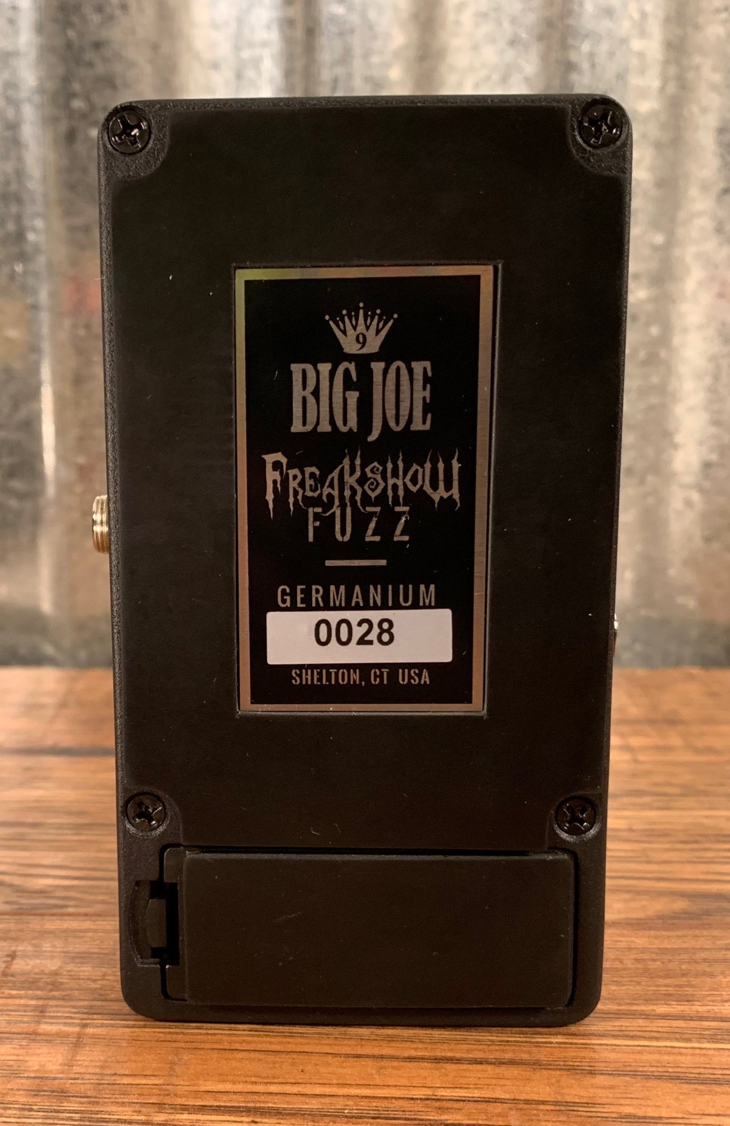 Big Joe Stompbox Company Analog Freakshow Fuzz (Germanium) B-313 Big Joe Series Fuzz Guitar Effects Pedal