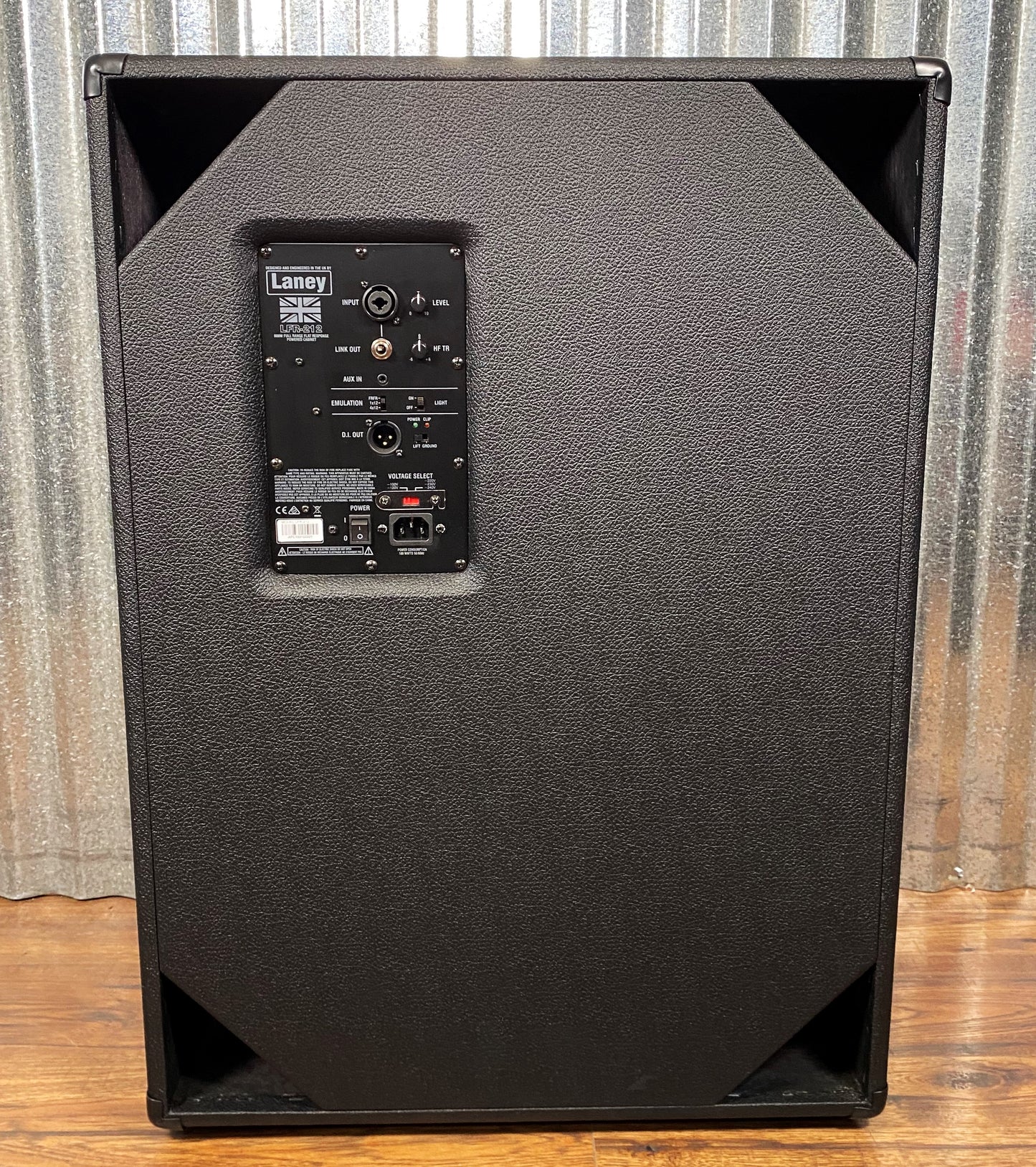 Laney LFR-212 2x12" Flat Response 800 Watt Angled Vertical Active Amplifier Guitar Speaker Cabinet