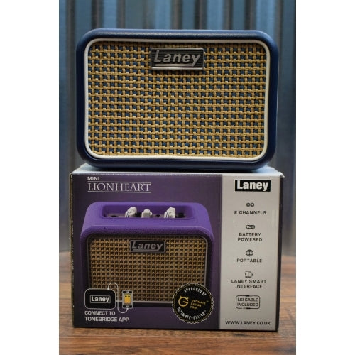 Laney MINI-LION Lionheart Battery Powered Portable Guitar Combo Amplifier