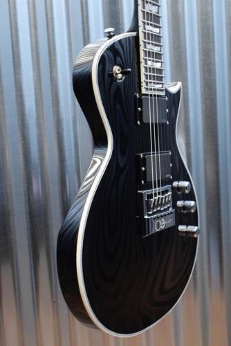 ESP LTD EC-1000 Evertune Gloss Black EMG Guitar & Blem & Case #1561