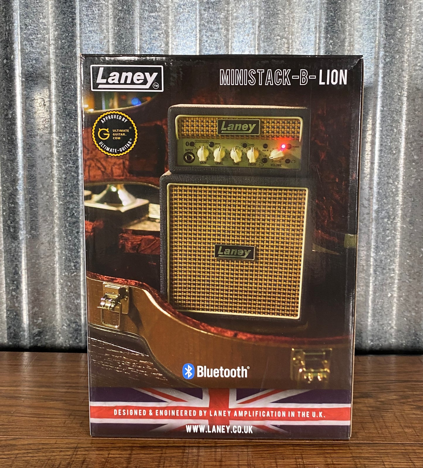 Laney MINISTAK-B-LION Mini Lionheart Stack Bluetooth Guitar Combo Amplifier