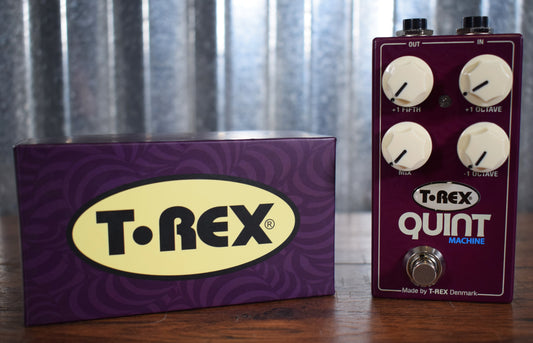 T-Rex Quint Machine Octave & 5th Pitch Shifter Guitar Effect Pedal