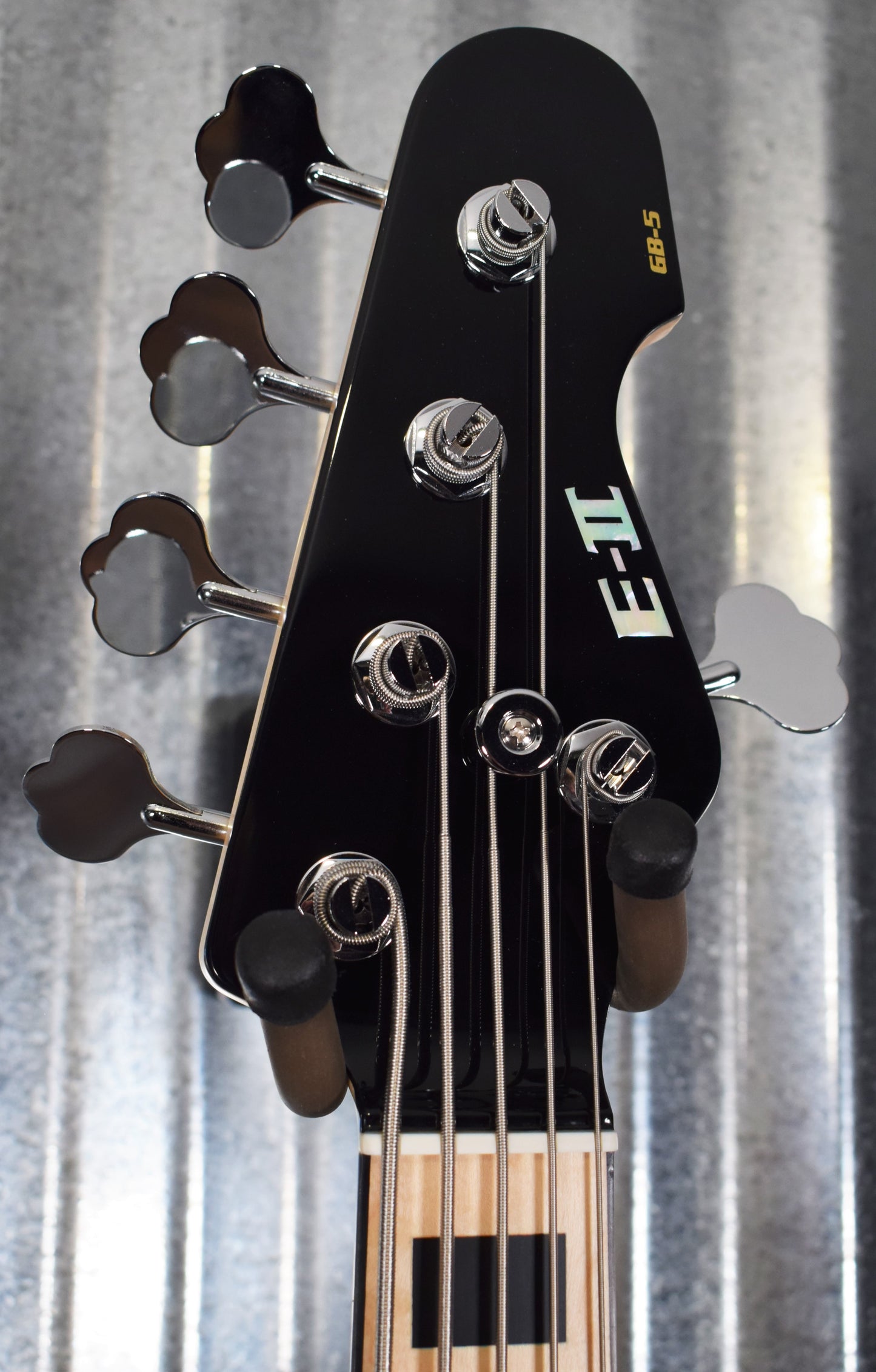 ESP E-II GB-5 5 String Bass Black Seymour Duncan & Case EIIGB5BLK Japan #ES7407193