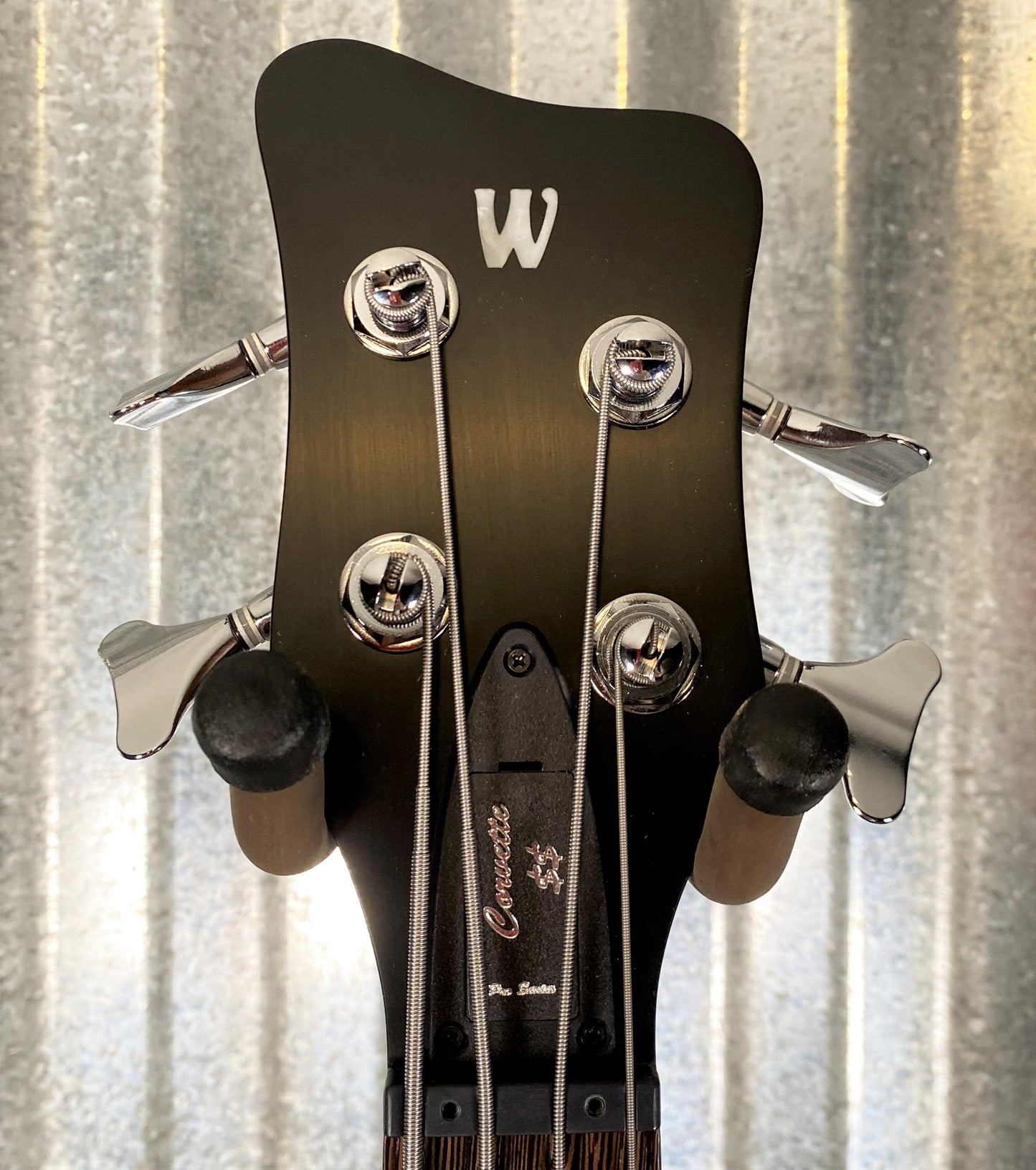Warwick German Pro Series Corvette $$ 4 String Bass LTD Edition Lagoon Blueburst & Bag #1422
