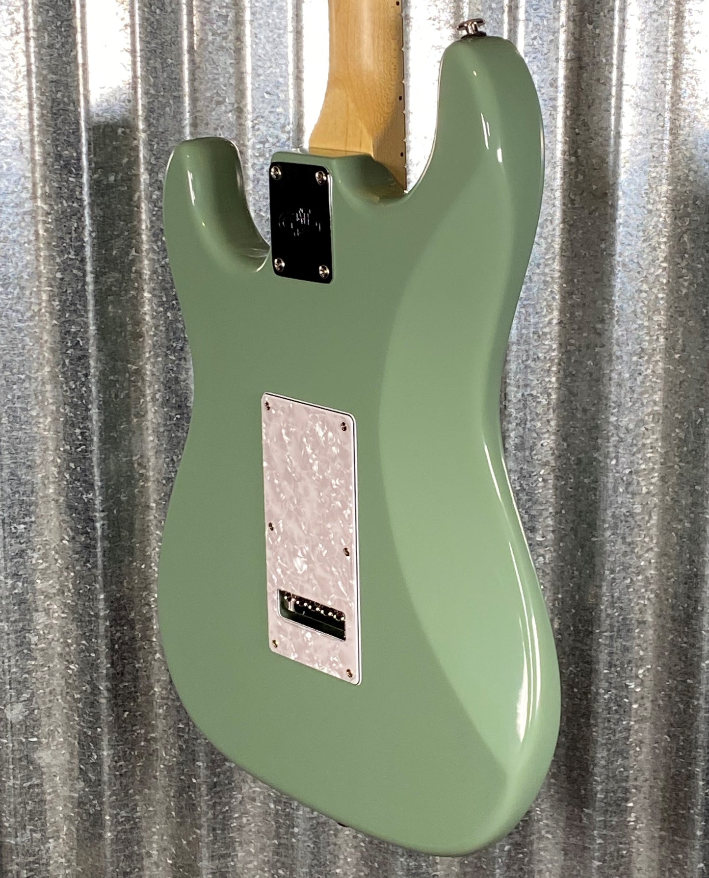 G&L USA 2022 Fullerton Deluxe Legacy HB Matcha Green Guitar & Bag #1045 Used