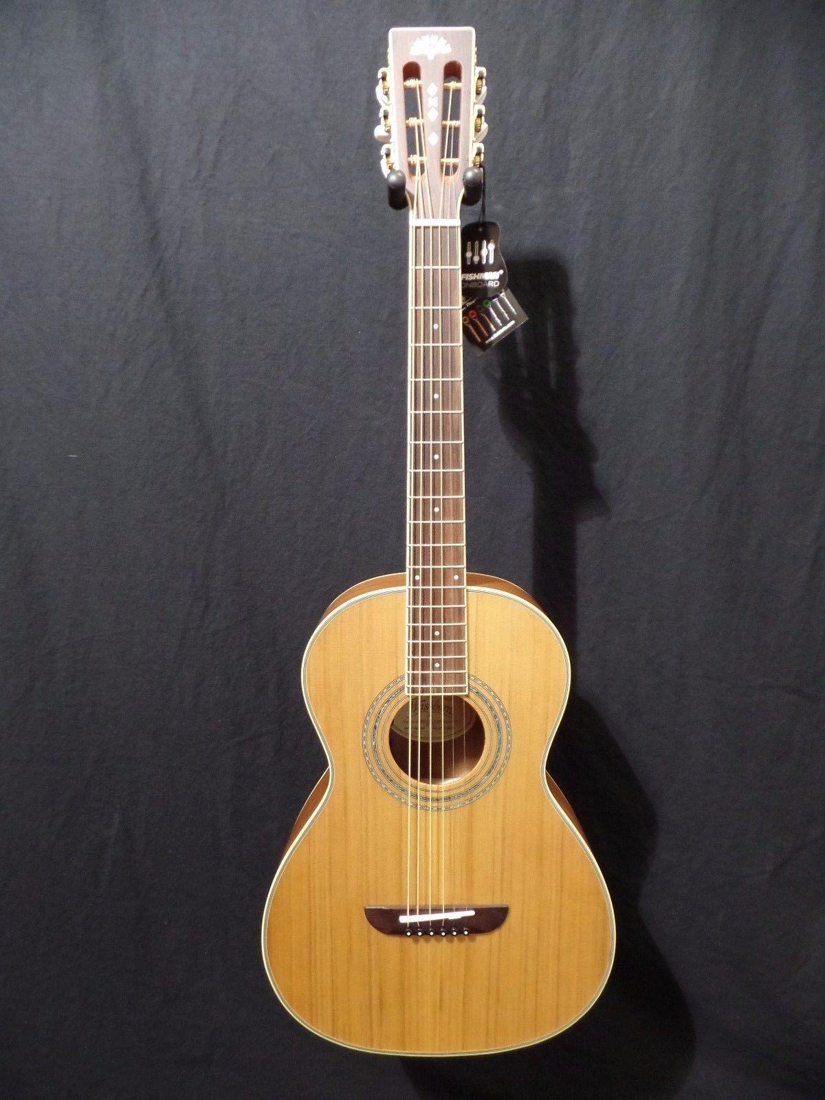 Washburn WP11SENS Acoustic Electric Parlor Guitar Fishman #2521