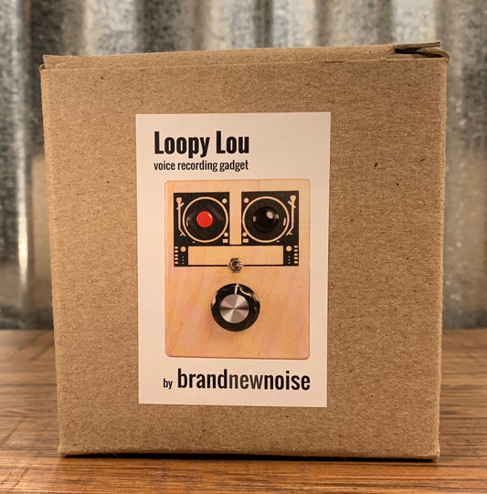 Brandnewnoise Loopy Lou Sound Sampler Looper Recorder with Pitch Control Effect Box