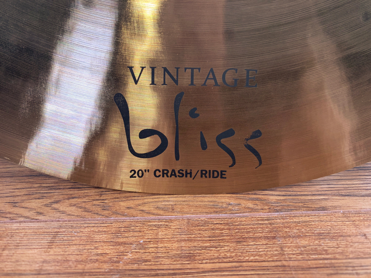 Dream Cymbals VBCRRI20 Vintage Bliss Hand Forged & Hammered 20" Crash Ride