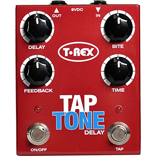 T-Rex Engineering Tap Tone Tap Tempo Delay Guitar Effects Pedal Demo #116