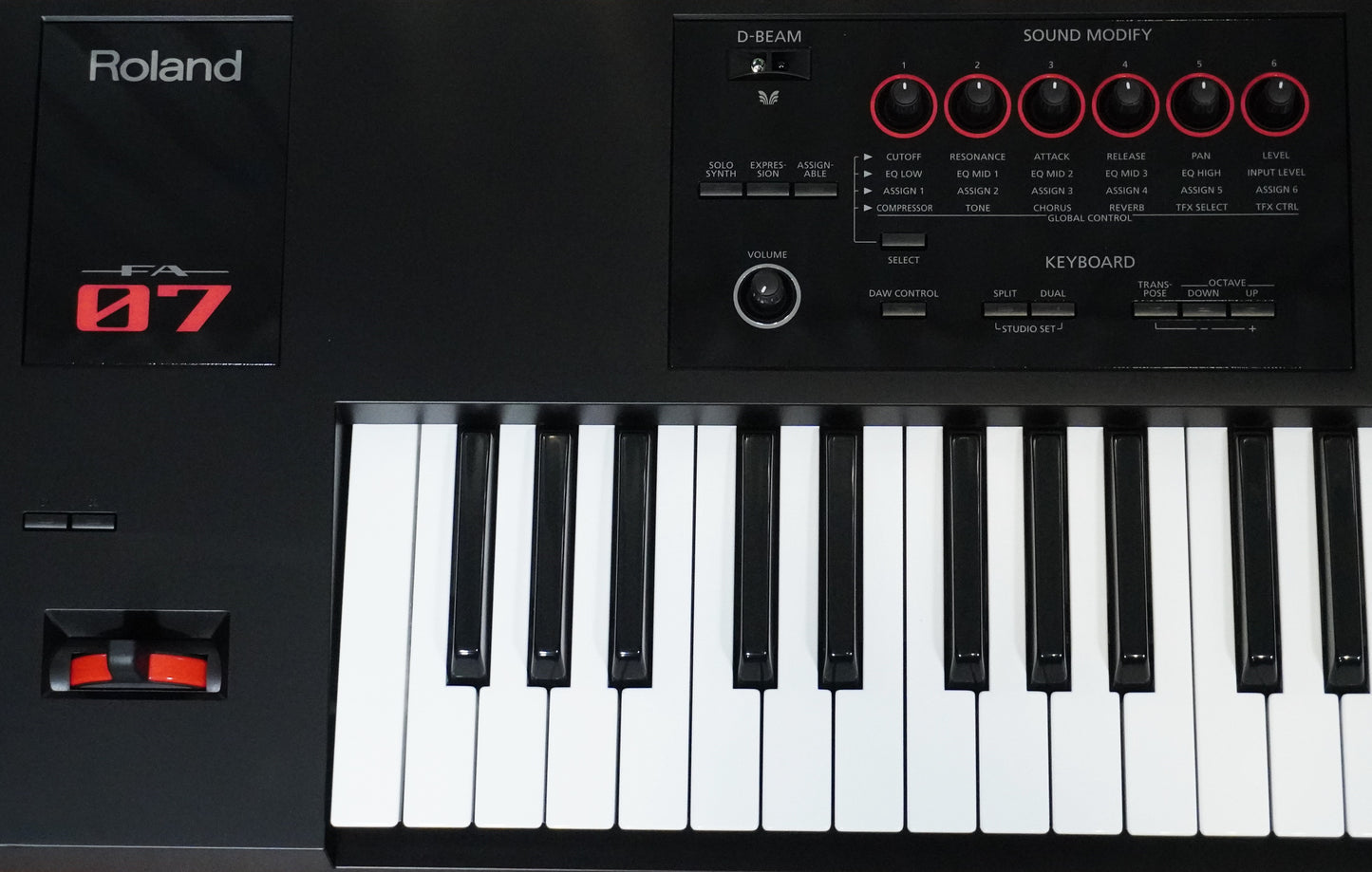 Roland FA-07 76 Key Music Workstation Synthesizer Keyboard