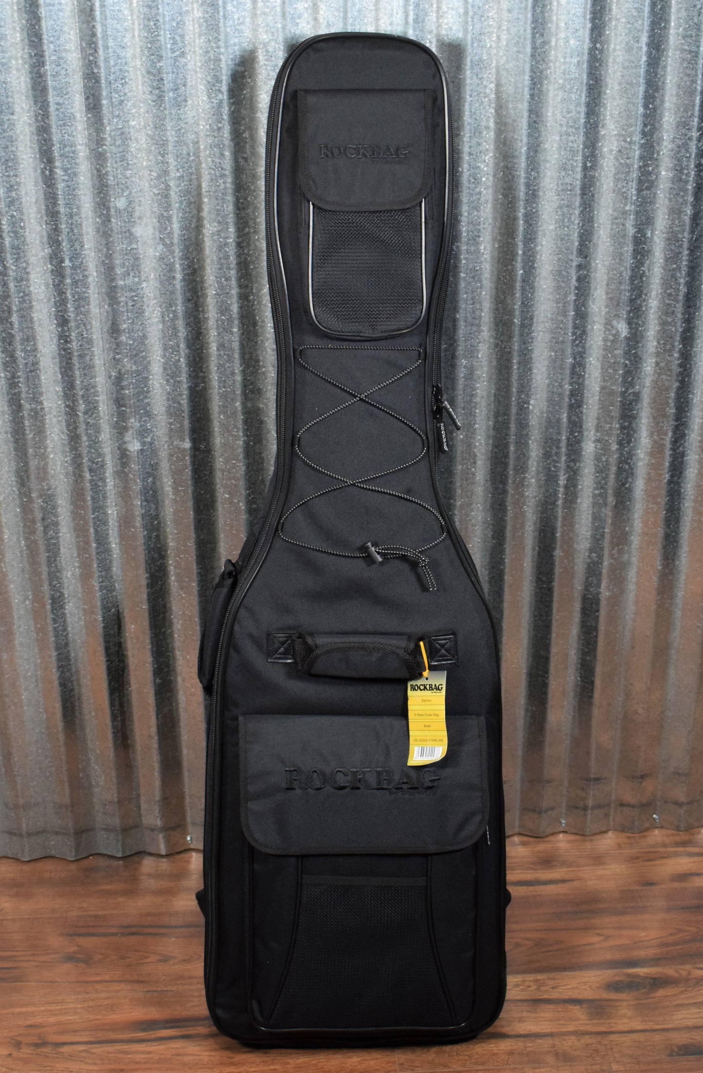 Warwick German Pro Series 2021 LTD ED Streamer LX 5 String Bass Black Korina & Bag #8321