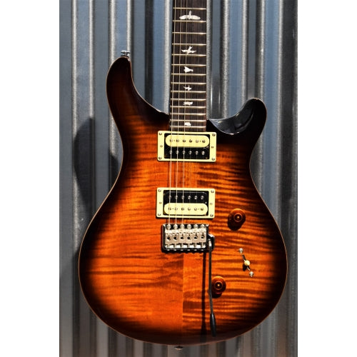 PRS Paul Reed Smith SE Custom 24 Tobacco Sunburst Tremolo Guitar & Gig Bag #3420