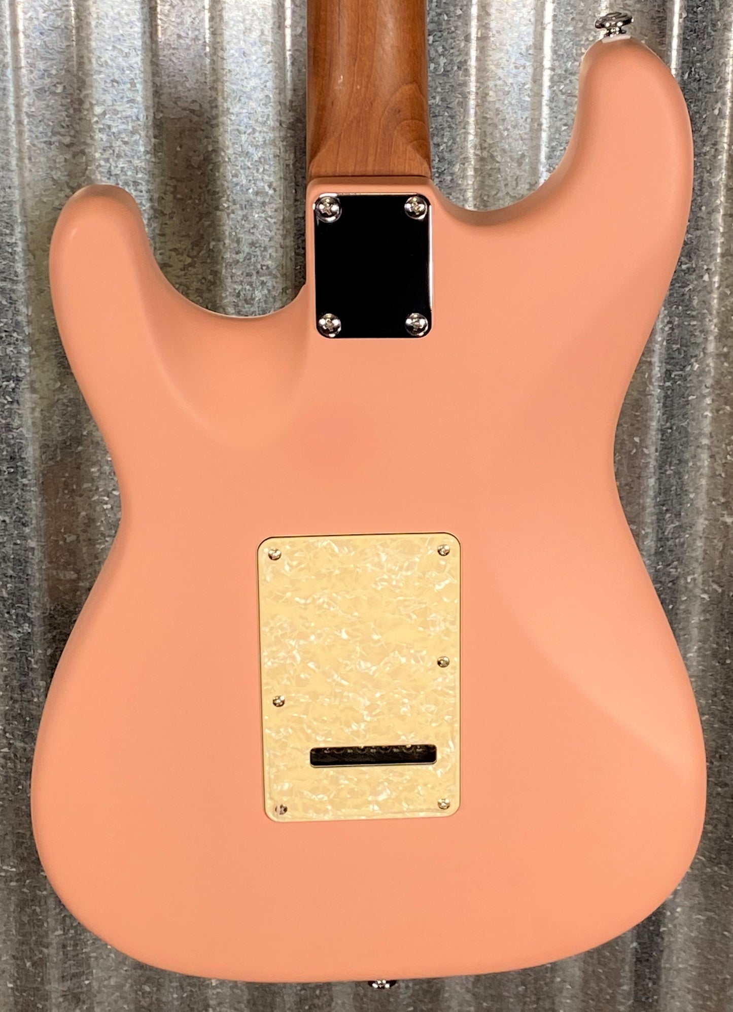 Musi Capricorn Classic HSS Stratocaster Matte Shell Pink Guitar #5029 Used