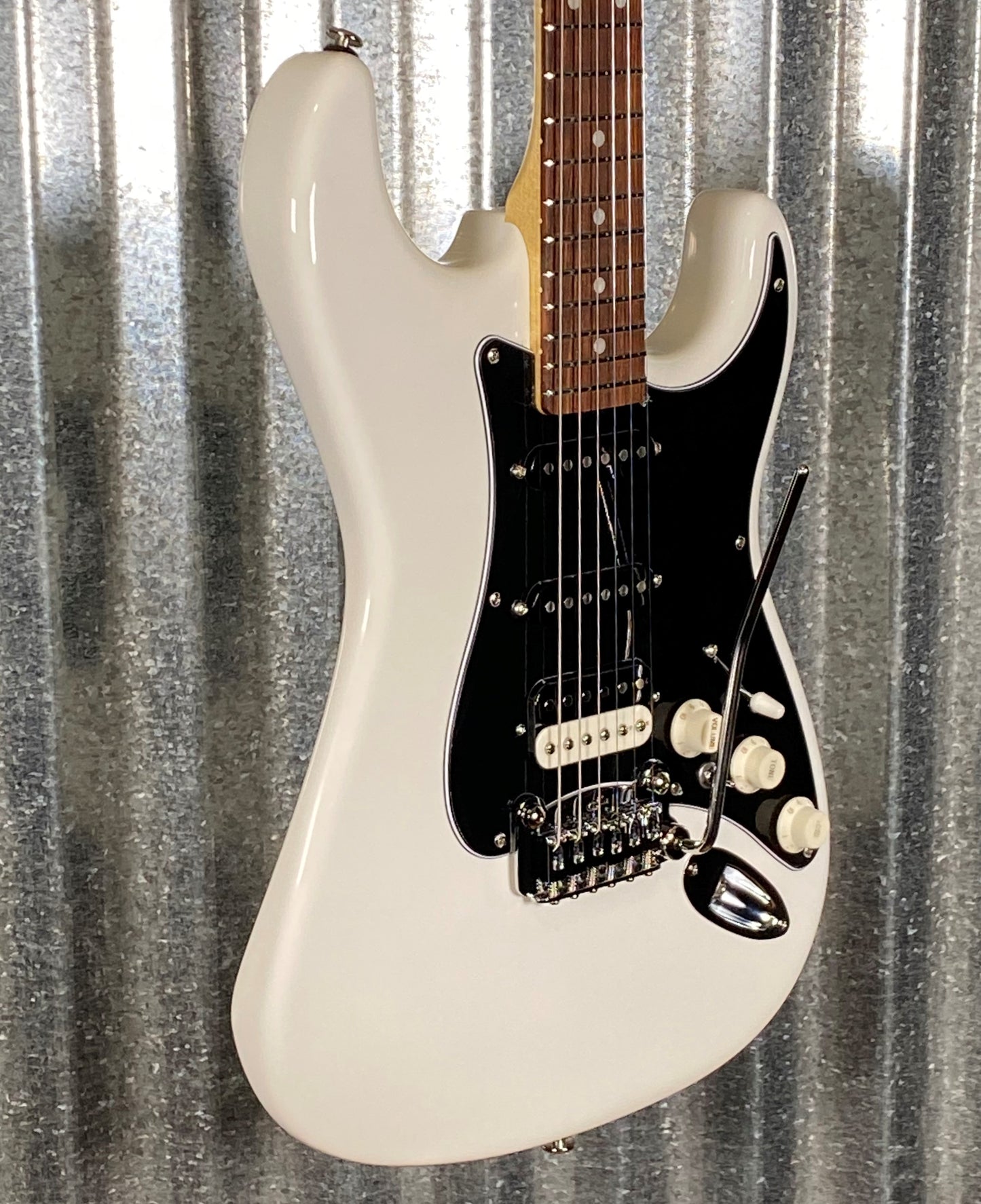 G&L USA 2023 Custom Legacy HSS Alpine White Guitar & Bag #2032 Used