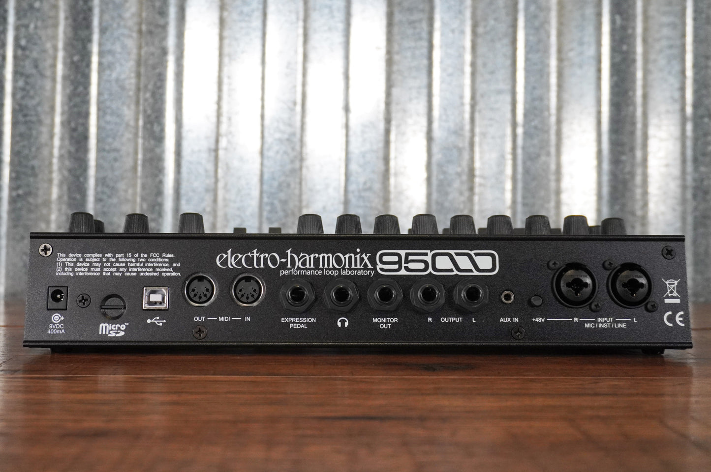Electro-Harmonix EHX 95000 Performance Super Looper Guitar Bass Vocal Effect Pedal Demo