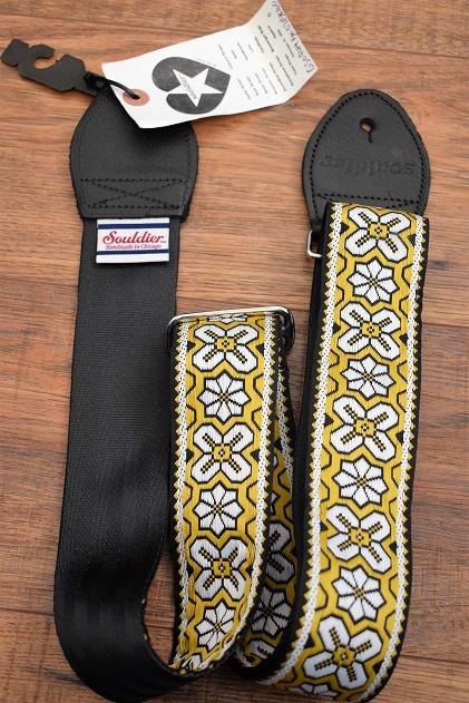 Souldier Straps Vintage 0944 - Greenwich - Yellow