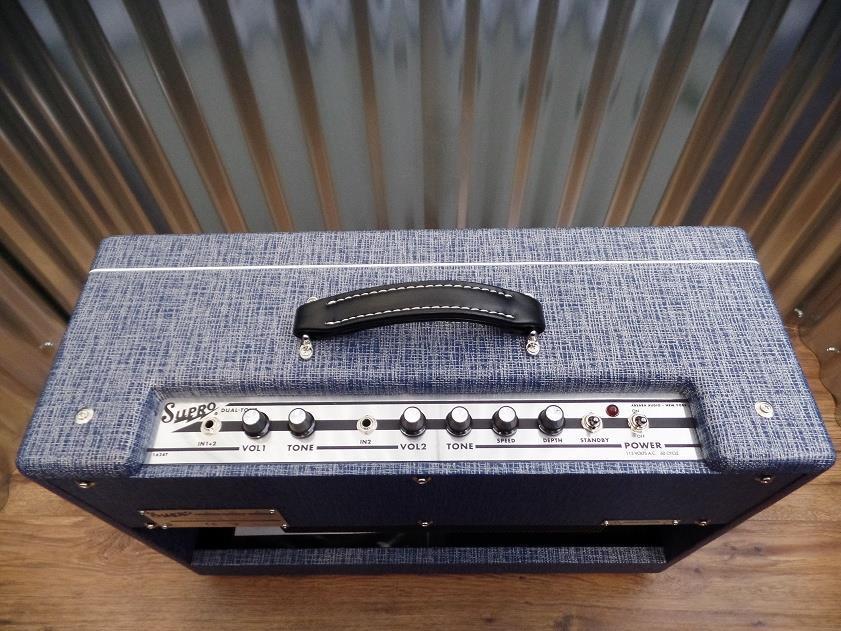 Supro USA 1624T Dual Tone 24 Watt All Tube 1x12 Combo Amplifier #1307