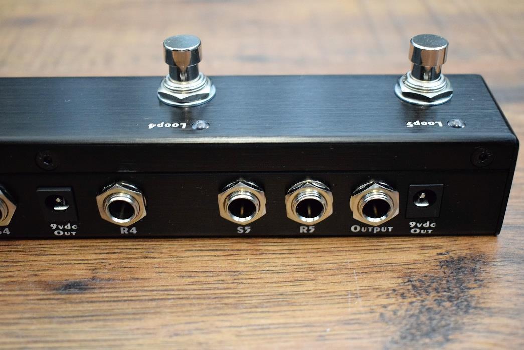One Control Iguana Tail Loop 2 Five Effect Loop Switcher & Power Distributor Pedal