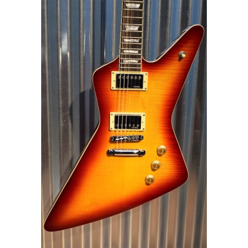 Hamer Guitars Standard Flame Top Cherry Sunburst Electric Guitar & Gig Bag #2201