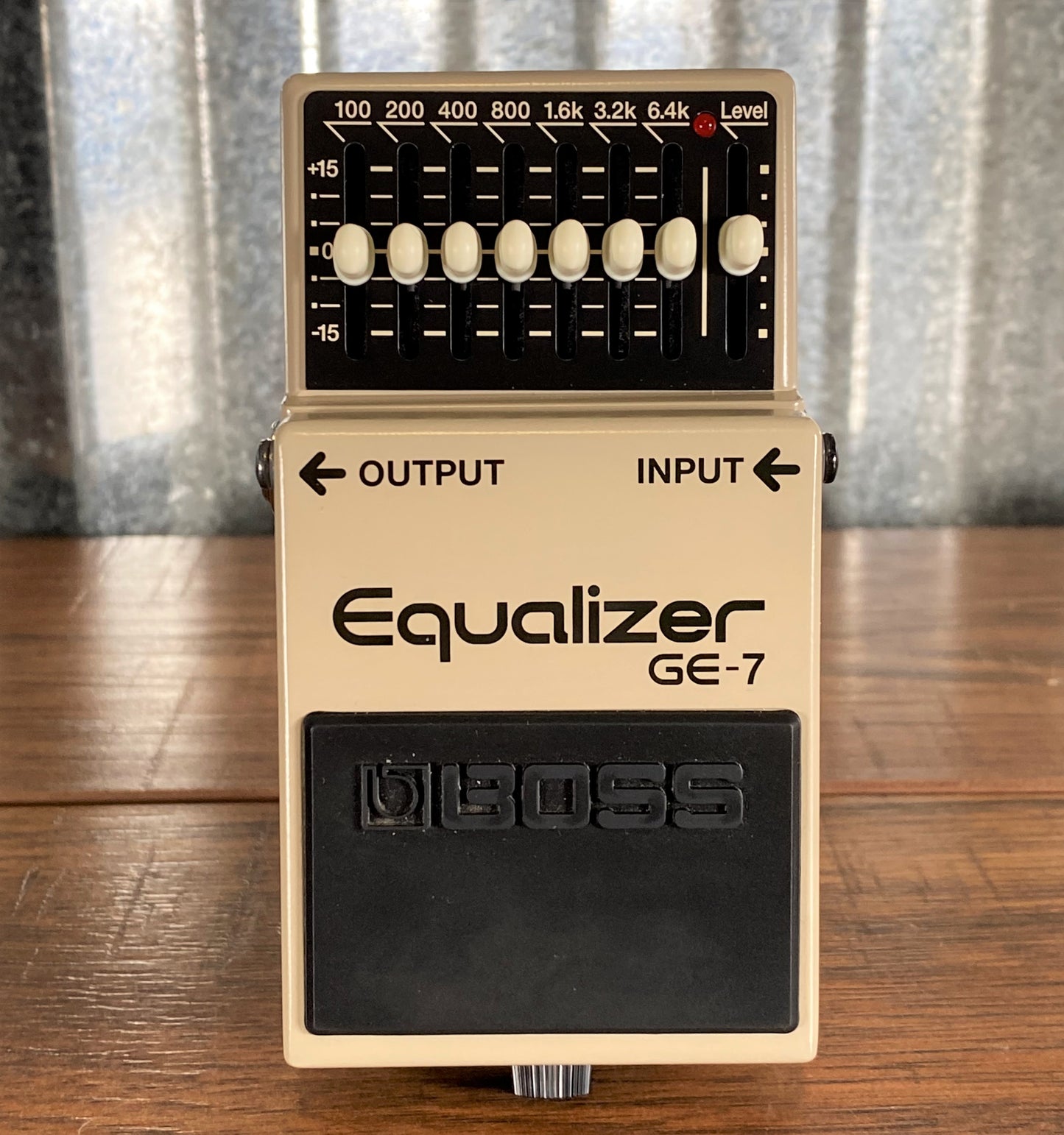 Boss GE-7 Seven Band Graphic Equalizer Guitar Effect Pedal Used